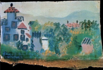 ハウス 1931 パブロ・ピカソ Oil Paintings